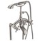 Anzzi Tugela 3-Handle Claw Foot Tub Faucet with Hand Shower, Brushed Nickel FS-AZ0052BN - alternate 7